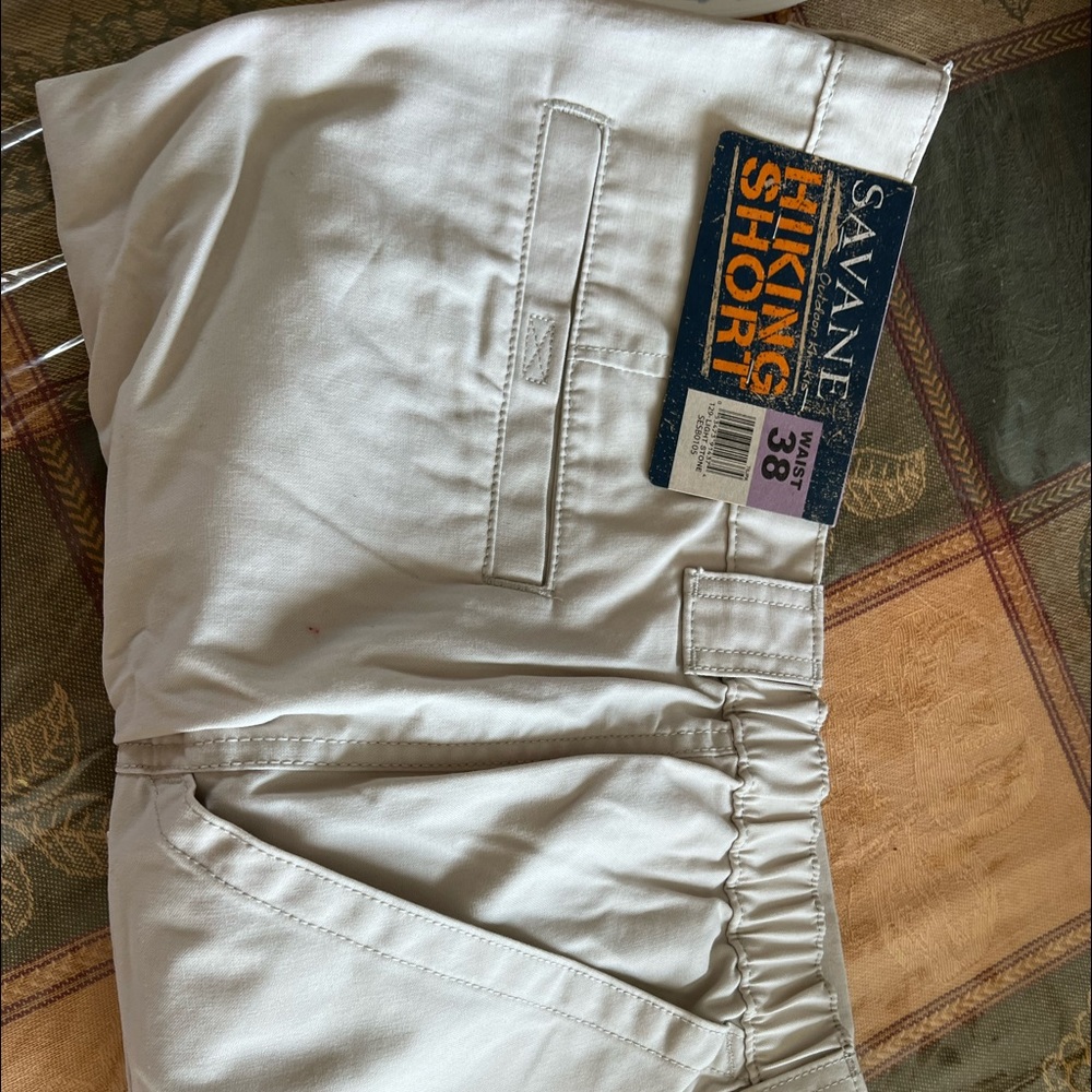 Mens Cargo shorts brand new with tags beige